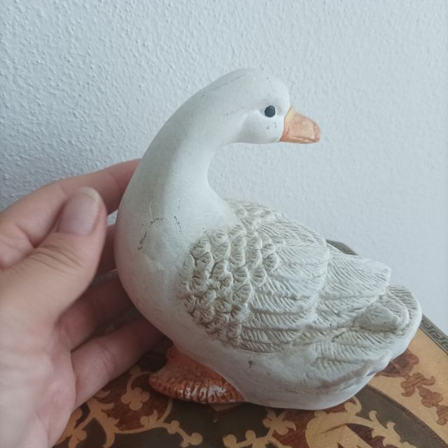 papera oca bianca paperella ceramica collezione