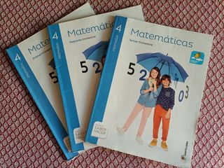 Libros Matemáticas 4 Primaria