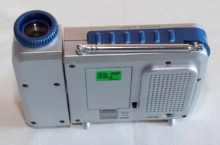 Radio despertador con proyector de hora