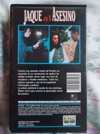 VHS JAQUE AL ASESINO