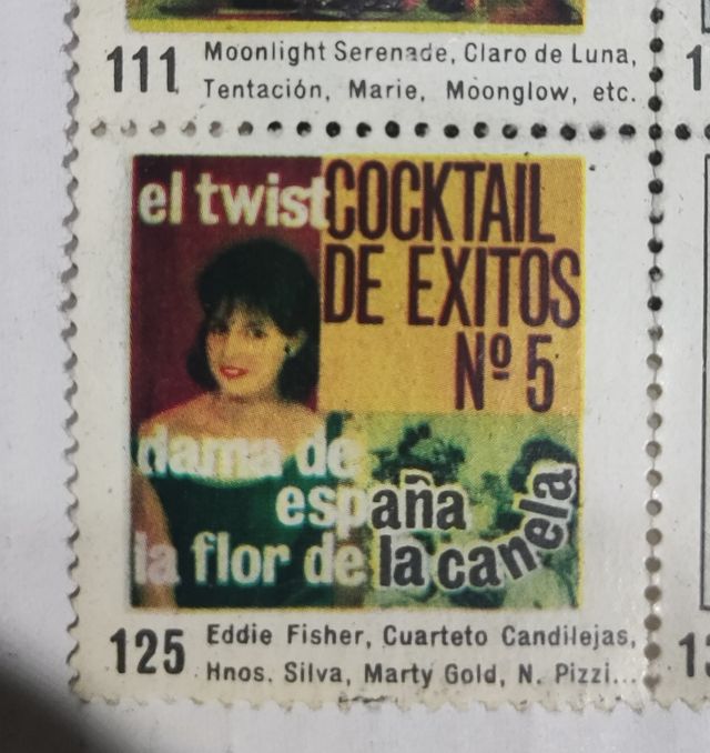 Sellos Caratulas de Discos