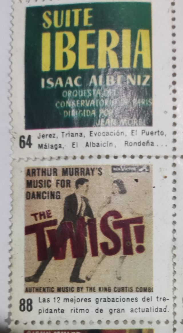 Sellos Caratulas de Discos