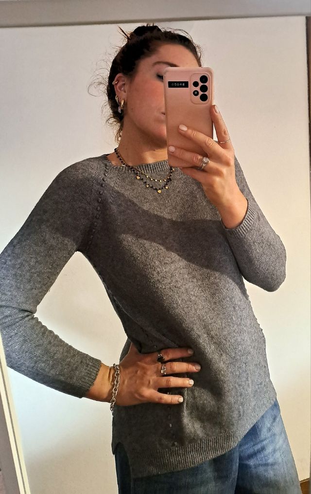 Maglioncino Grigio morbido