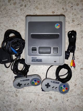 Super Nintendo + 5 juegos