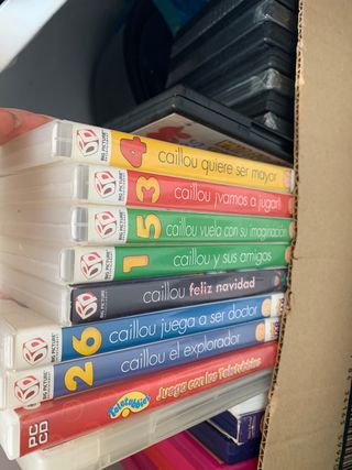 peliculas caillou DVD infantiles