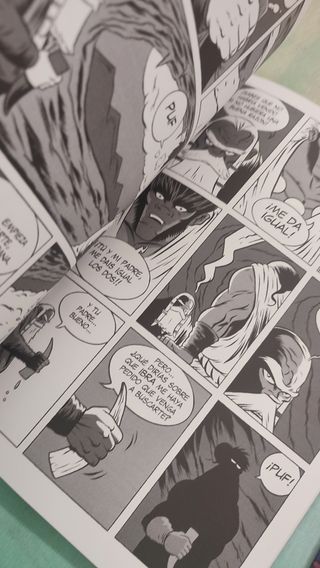 Comic Cuchillos Negros de Israel Álvarez