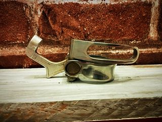 Cierre de sillín bicicleta.