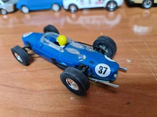 Ferrari 156 v6 azul tejano exin Scalextric antiguo