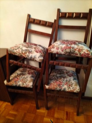 Mesa y taburete cocina