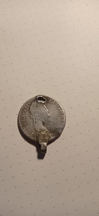 Medalla 🏅 moneda dos reales 1833