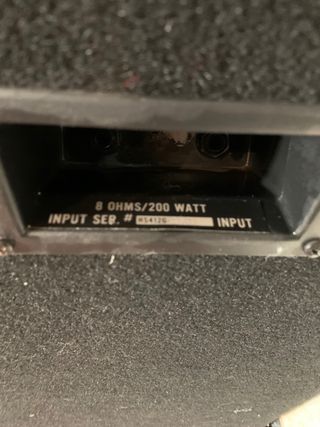 pantallas 4x12 200w guitarra electrica