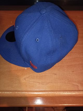 Gorra  "NY" (New Era) al revés azul royal