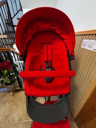 Carrito silla+capazo stokke