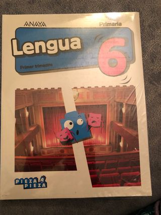 Libros lengua 6 primaria Pieza a pieza