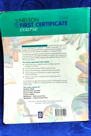 The Nelson First Certificate course