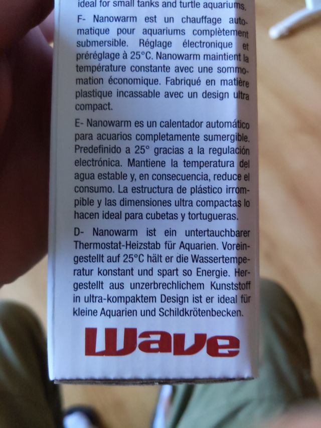 OFERTA Calentador acuario wave nuevo!!