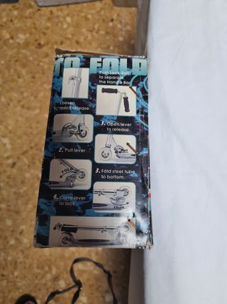 Patinete folding scooter