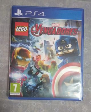 Lego Vengadores PS4. Lote de 3 juegos por 25 €.