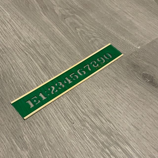 Plantillas de rotulación