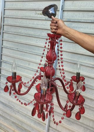 Lampara techo araña