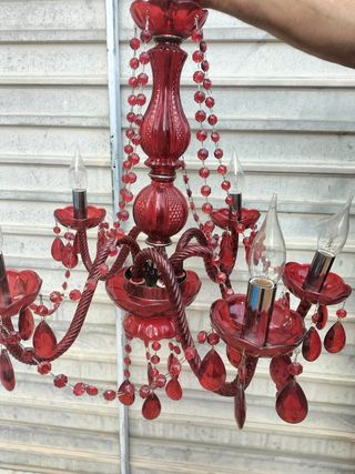 Lampara techo araña