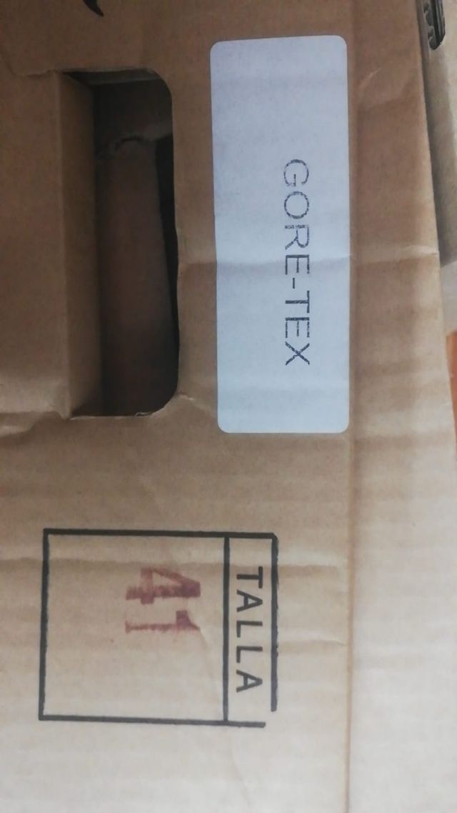 Bota Militar Iturri, Goretex Negra. Talla 41