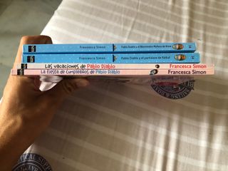 saga libros infantiles pablo diablo