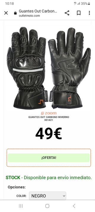 Guantes moto de Invierno de buena calidad