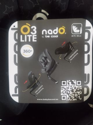 Silla coche be cool nado O3 360°