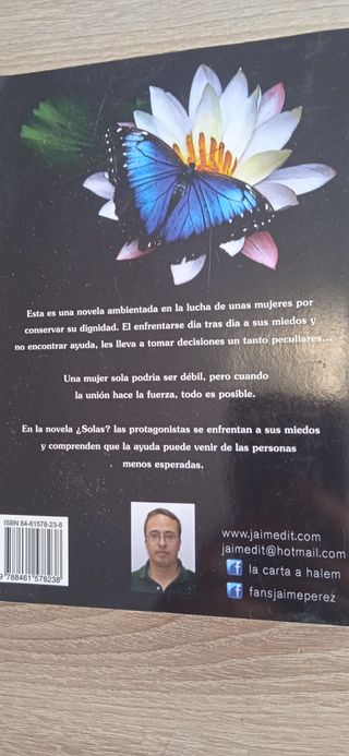 Novela autoayuda Solas?