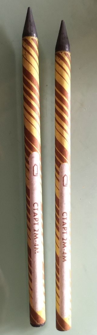 Lápiz grafito puro, vintage URSS