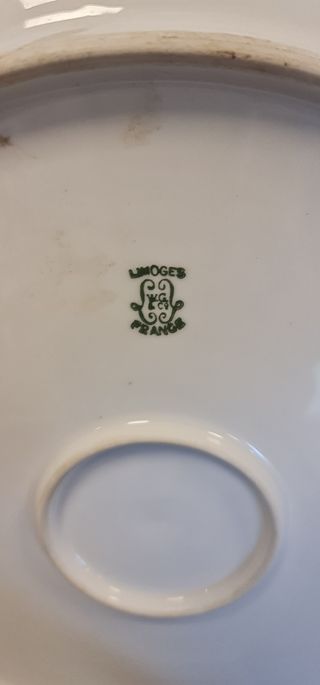 Fuente redonda XIX Francesa W.Guerin&Co