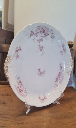 Fuente redonda XIX Francesa W.Guerin&Co