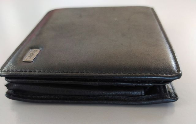 Portafoglio Segue in pelle per uomo, con portamone