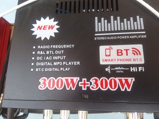 radio amplificador bluethooth
