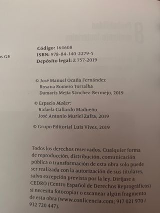 Libros de texto Matematicas Eldelvives ESO