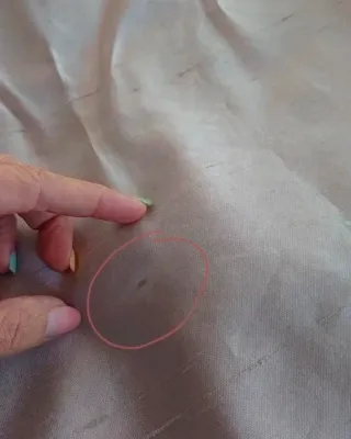 Elegante vestido de seda de Isabel Sanchís