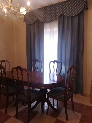 SALÓN CLÁSICO MESA + 6 SILLAS