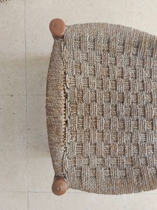 URGE Sillas de madera y mimbre