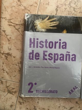 Historia de España 2 bach ed. Akal