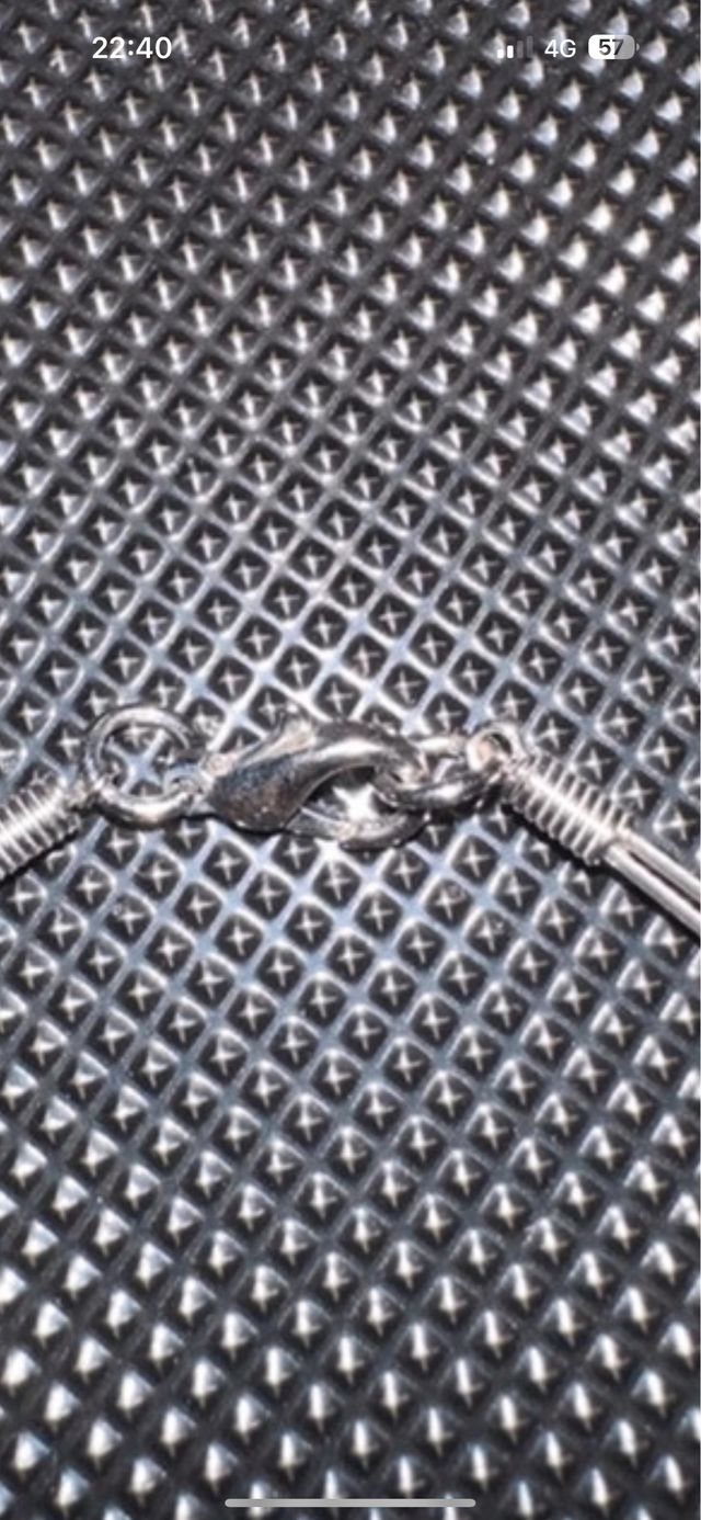 Collana doppio filo con ciondolo