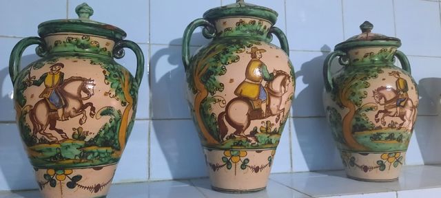 Ollas antiguas Talavera barro