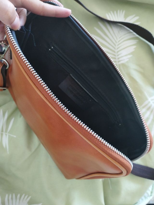 Bolso piel italiano