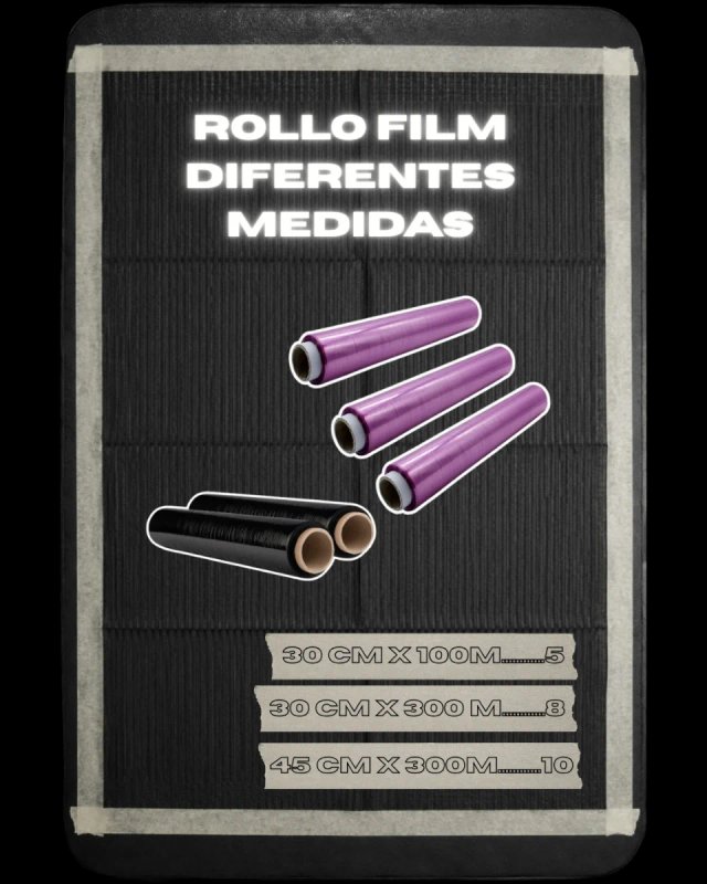 Film plástico tatuaje de 300mm