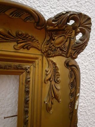 Antigüedades marco para espejo o cuadro