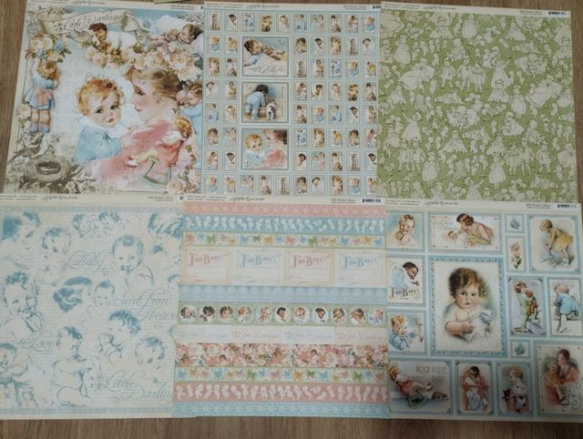 Papeles scrapbook 30x30