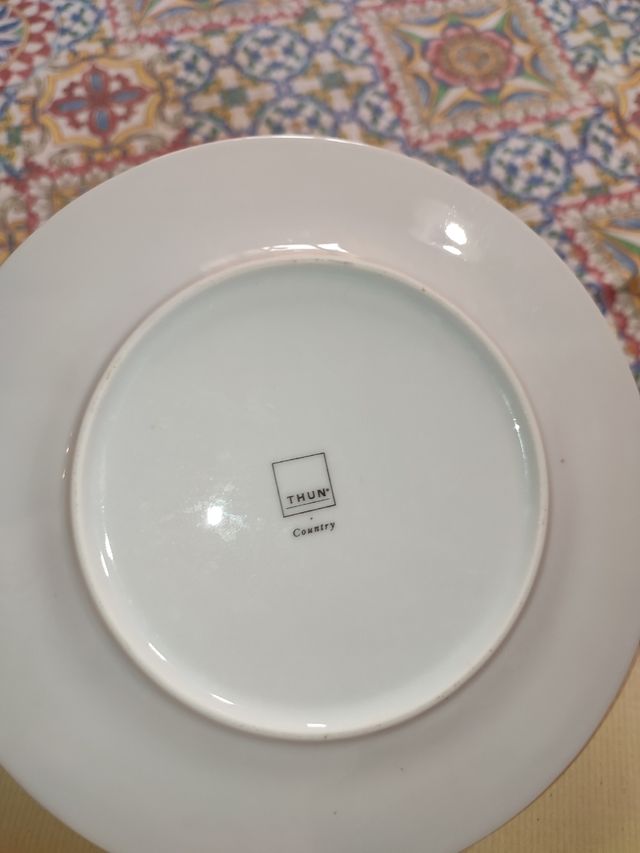 6 PZ piatto torta Thun