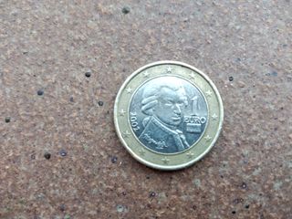 Moneda conmemorativa de 1€ Mozart ✅