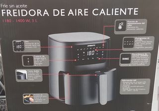 Freidora de aire con muy poco uso.