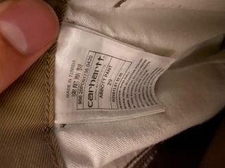 Pantalones carhartt